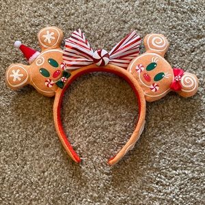 Disney Gingerbread Christmas Mickey Ears
